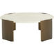 Gallus 45 X 16 inch Bone Outdoor Coffee Table